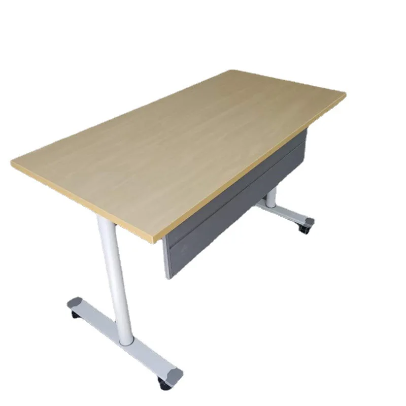 

Classroom folding table training table mobile office staff table combination