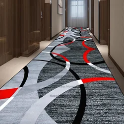 Light Luxury Long Corridor Carpet Runner Washable Hallway Area Rugs Hotel Porch Entry Doormat Non-slip Stairway Floor Mats Ковер
