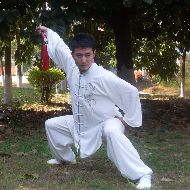 dragon tai chi clothing for men and women Kung Fu performance clothing Wushu Clothing martial art Uniforms