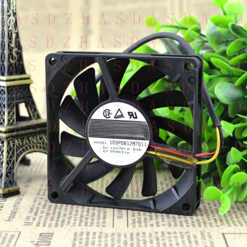 Z for SANYO 8015 12V 0.09A 8CM mute ultra-thin industrial cooling fan 109P0812M7D11