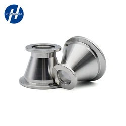 KF10 KF16K KF25 KF40 KF50 SUS304 Stainless Sanitary Vacuum Tri Clamp Reduer Pipe Fittings Flange Adapter Beer Brewing Product