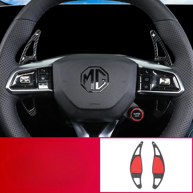 For MG 7 /2023 ABS Aluminum alloy steering wheel manual shift paddles modified extension bar car interior accessories