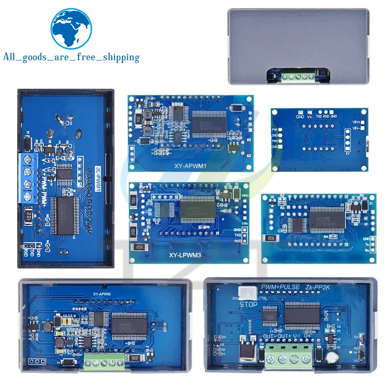 Tzt Dual Mode Signaal Generator Pwm Pulse Frequency Duty Cycle Verstelbare Module Lcd Display 1Hz-150Khz 3.3V-30V Pwm Board Module