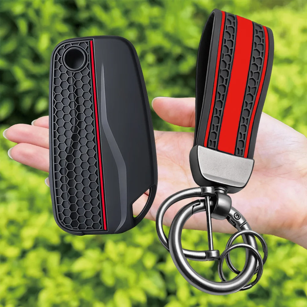 Hot Sale Motorcycle Silicone Car Key Cover Bag Shell Case Keychain Protector for DUCATI Diavel XDiavel 1260S DX 1260 S 2020-2024
