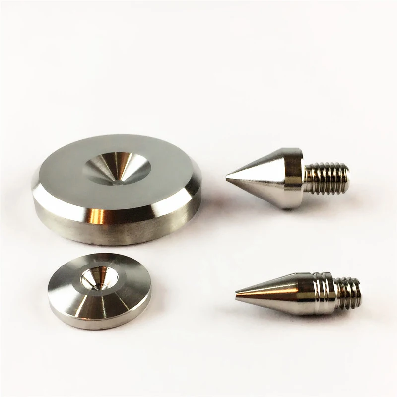 

4 Pcs 304 Stainless Steel Speaker Spikes CD Amplifier Turntable Pad Stand Feet loudspeaker box Spikes Cone Floor Foot Nail