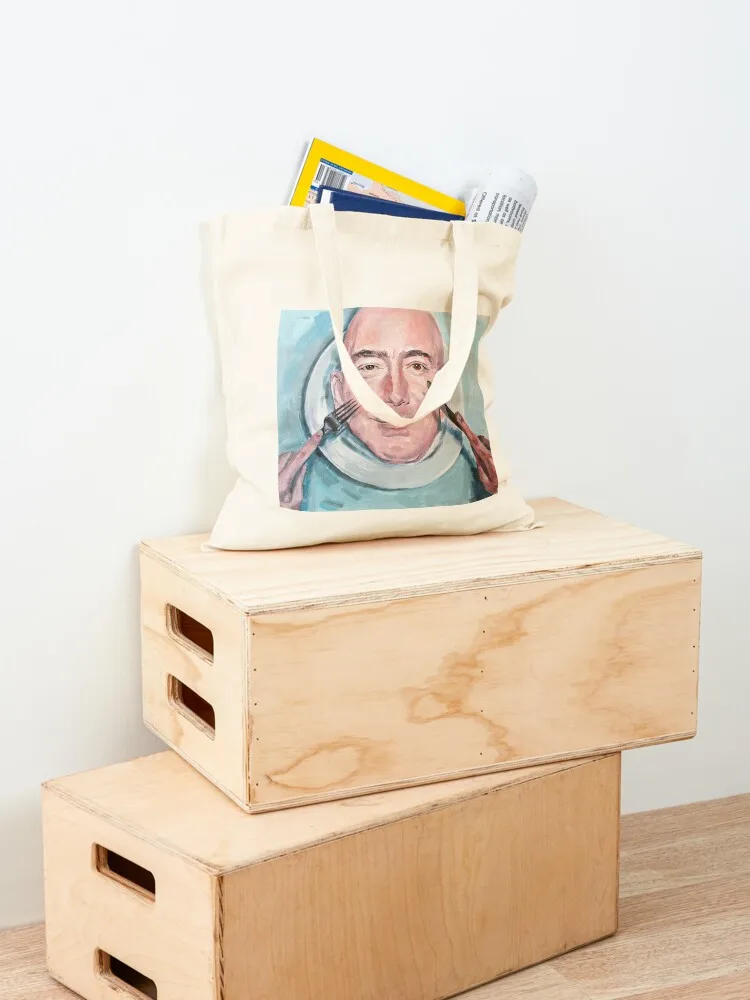 Eat the Rich Tote Bag Lady bags canvas shopping bag shopping bag logo personalized tote