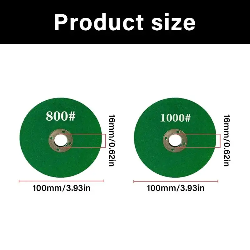 652F Thin 6mm Carbon Grinding Disc 100mm Grinder Grinding Wheel for Metal