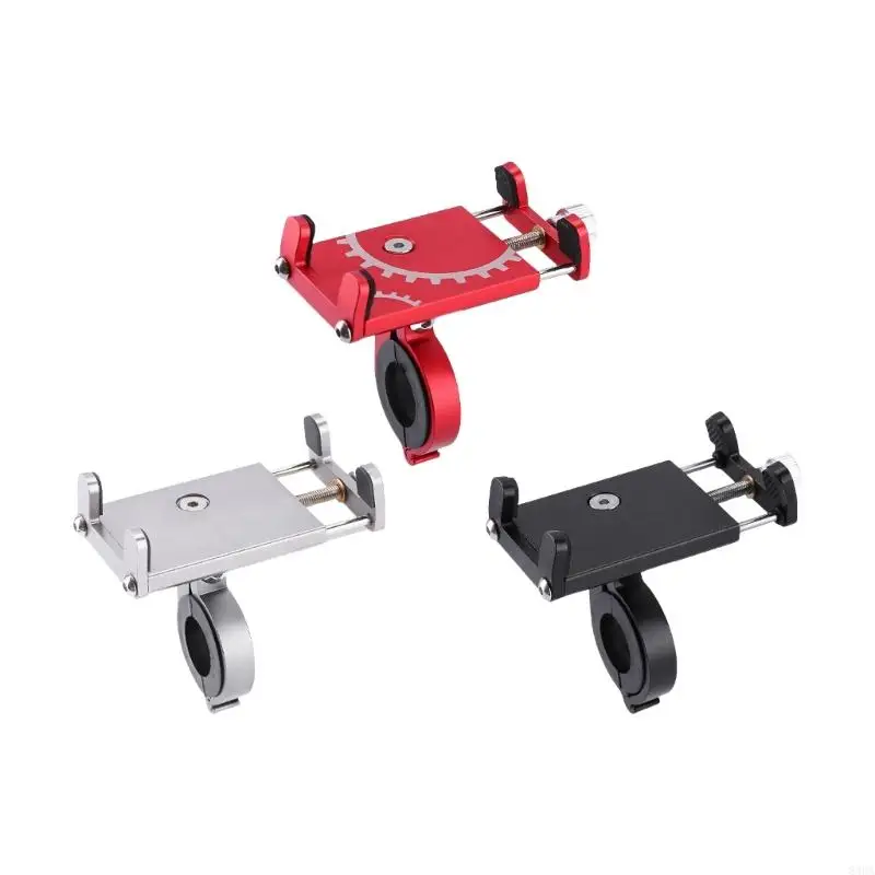 

83CA регулируемые велосипедные велосипеды Держатель телефона Shock -Reseed Guble Bike Phone Stand
