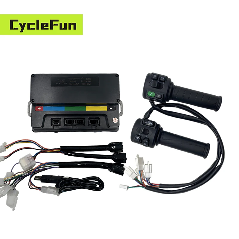 

Votol EM50s Controller EM50 DC 55A BLDC Motor Controller with T08 Throttle for Electric Moped Scooter Convert Kits