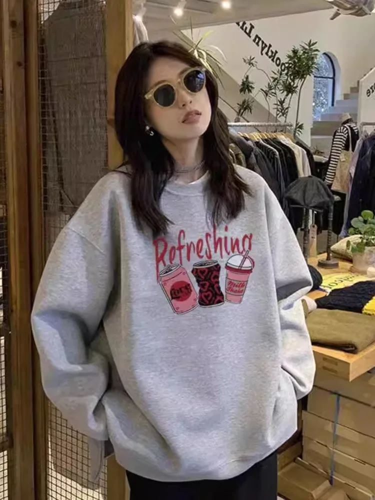 Felpe da donna Donna Peluche Abbigliamento Capispalla Genere Sfumatura color block Classico Pesante Multi-colore Quattro stagioni Fresco