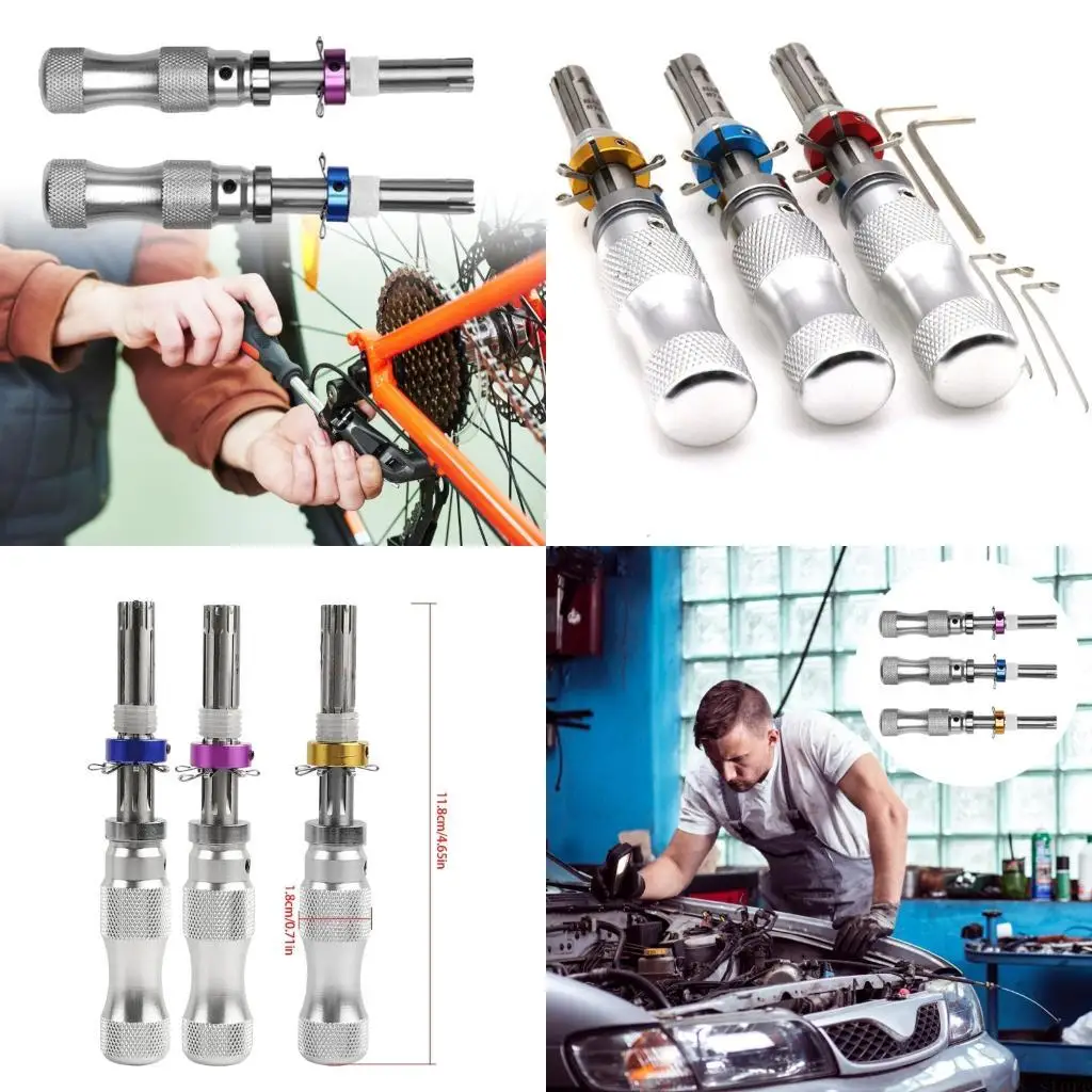 

A2BE Набор практичных шестигранных ключей из 3 предметов, угловые валы из полированной нержавеющей стали для автомобильных и