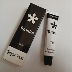 Crème de perçage indolore avant tatouage, 5 pièces, maquillage Permanent indolore pour le corps, sourcils, Eyeliner, lèvres, 10g