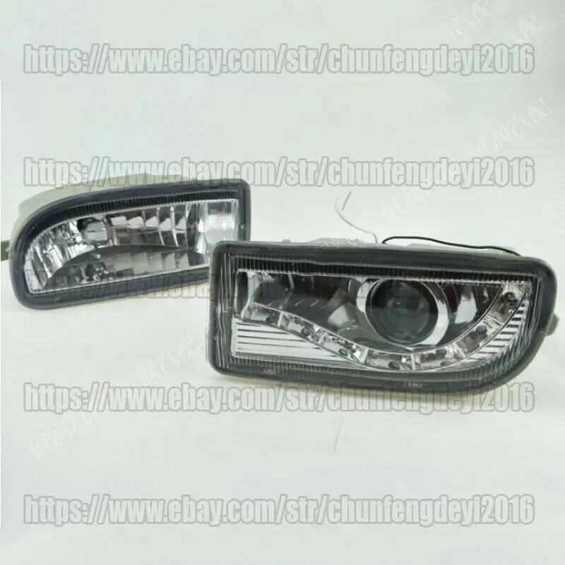 لتويوتا لاند كروزر برادو 90 LC90 FJ90 2700 3400 1997-2002 2 قطعة LED المصد الأمامي ضوء المصباح L + R