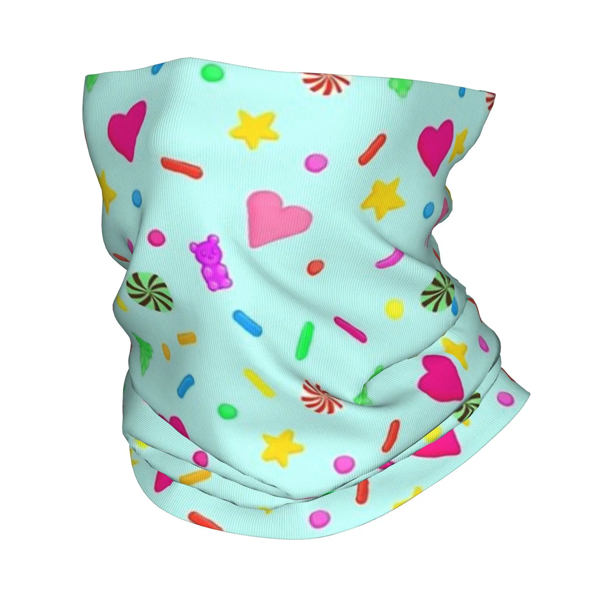 Vanellope VonSchweetz パターン バンダナ ネックゲートル プリント マスク スカーフ 多用途 フェイスマスク ハイキング 釣り 男性用 女性 大人用