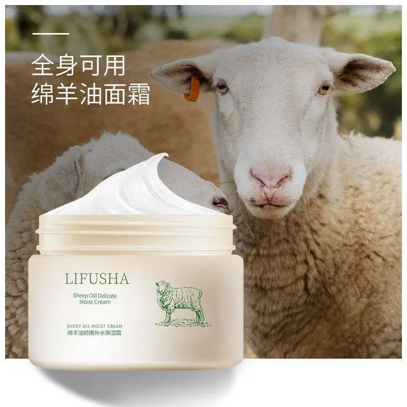 

Lanolin Moisturizing Cream for Face & Body, Intensive Hydration to Repair Dryness, Wrinkle Defense