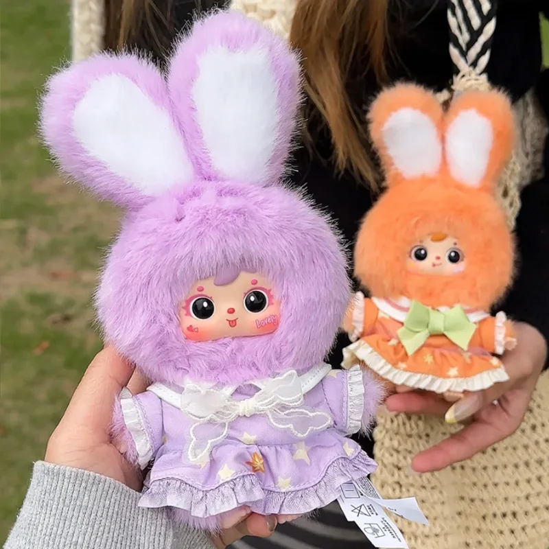 

Cute Samuel Flower Field Bunny Series Blind Box Stuffed Rabbit Dolls Collectible Bag Pendant Desk Decoration Trendy Toys Gifts