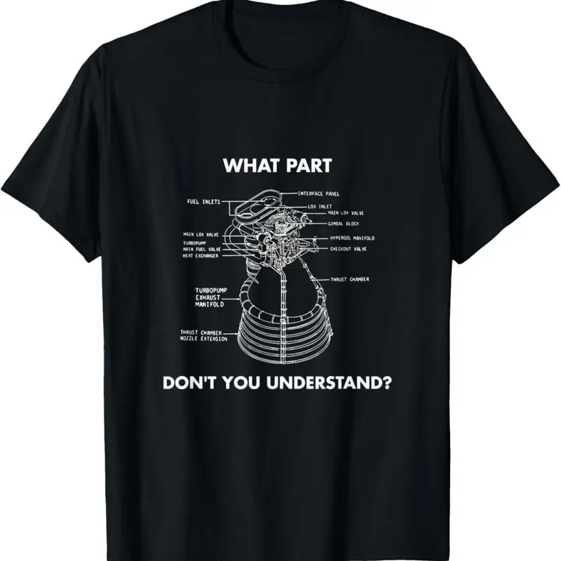 Aerospace engineer What part you dont understand engine T Shirt