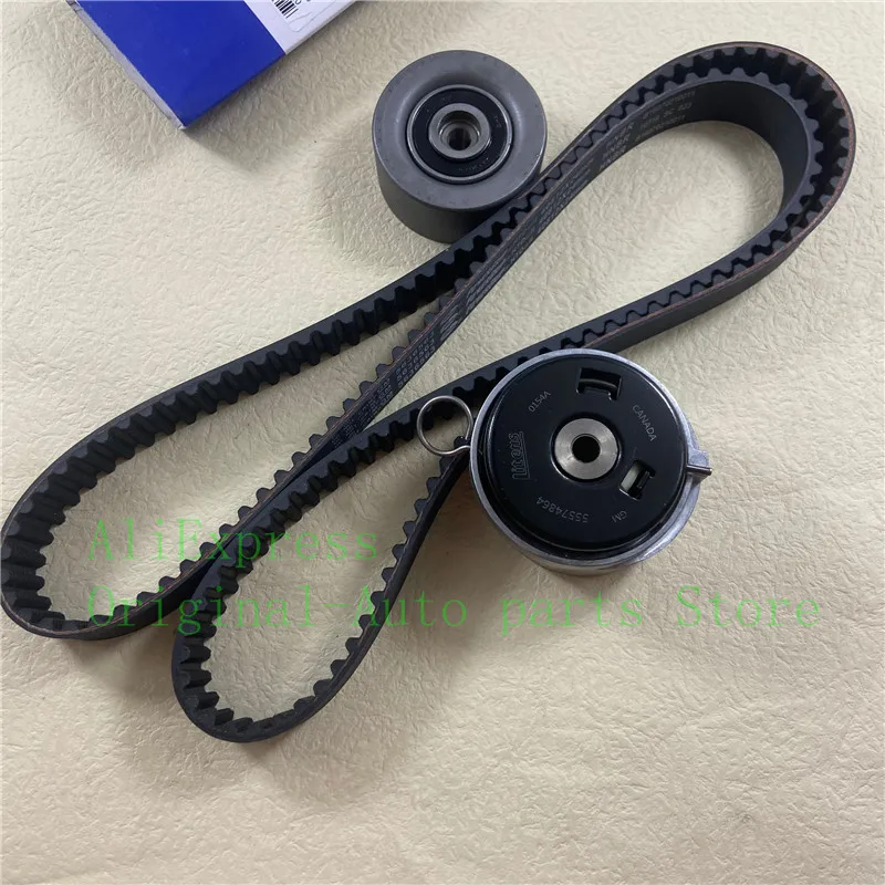 3PCS/1SET Timing Belt Tensioner Kit For Chevrolet Trax Cruze Avoe Sonic Opel Astra Zafira Insignia 24422964 24463052 55574864