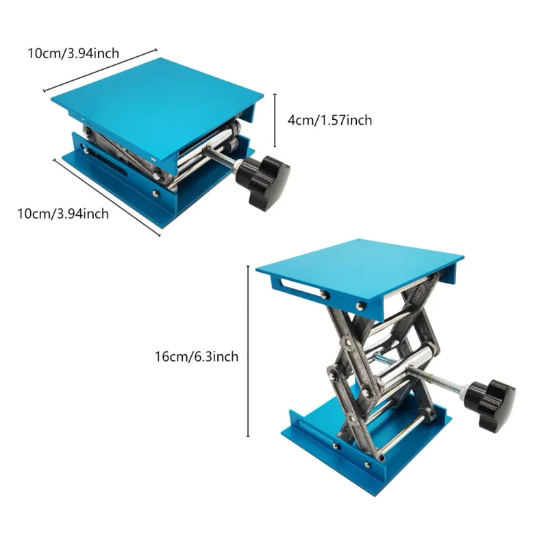 Lifting platform laboratory board jack scissor stand platform router workbench lift woodworking tools