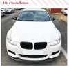 탄소 섬유 자동차 앞 범퍼 립 스플리터, BMW 3 시리즈 E92 E93 LCI M 스포츠 2010-2012 자동차 앞 레이싱 바디 키트 가드 FRP 3