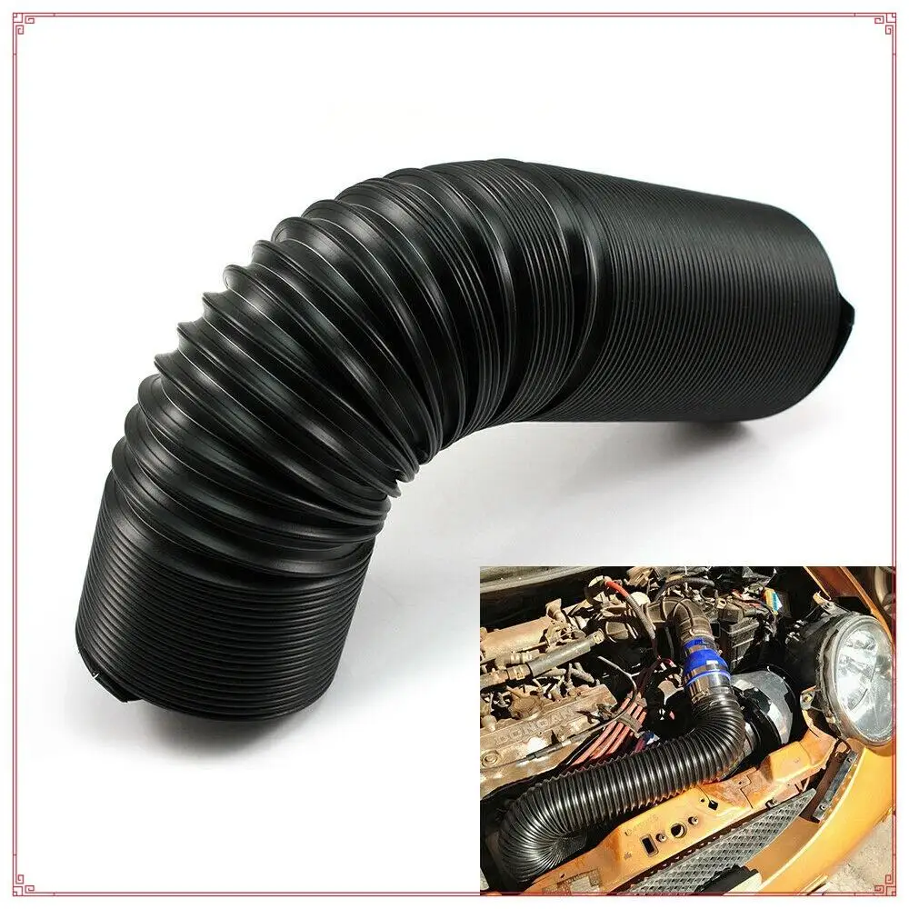 

Car Adjustable High Flow Flexible Turbo Cold Air Intake System Hose Pipe Tube