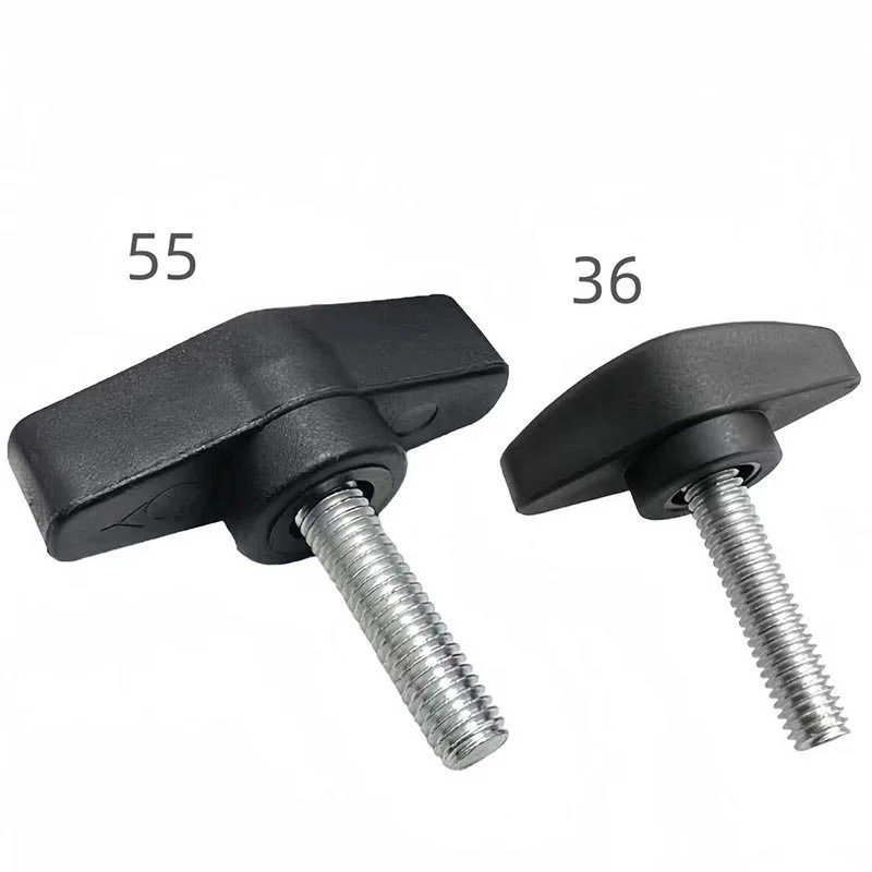 5pcs Solid T-handle hand tightening screws, bakelite plastic adjustment knobs, fixing knobs available in M5, M6, M8, M10