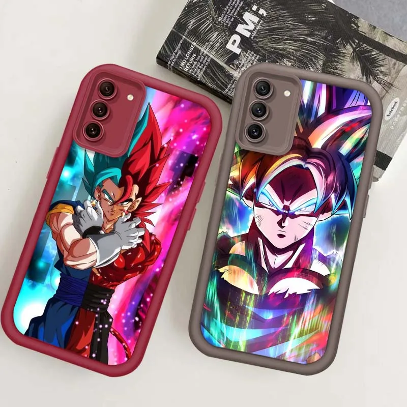 

Cool Dragon Ball Warrior For Samsung Galaxy S25 S24 S23 S22 S21 S20 Ultra Plus FE 5G Eye Ladder Soft TPU Phone Case