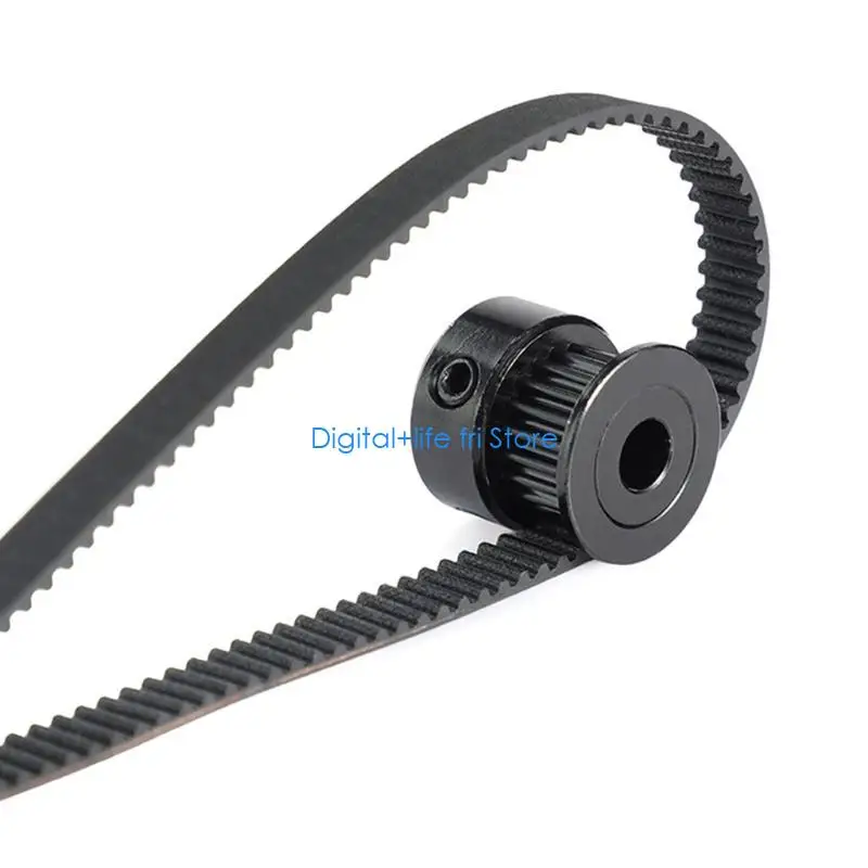 E06D GT2 Pulley 16 Teeth 20 Teeth 6mm Belt Width Aluminum Timing Pulley Wheel Synchronous Wheel Gear Part for 3D Printer