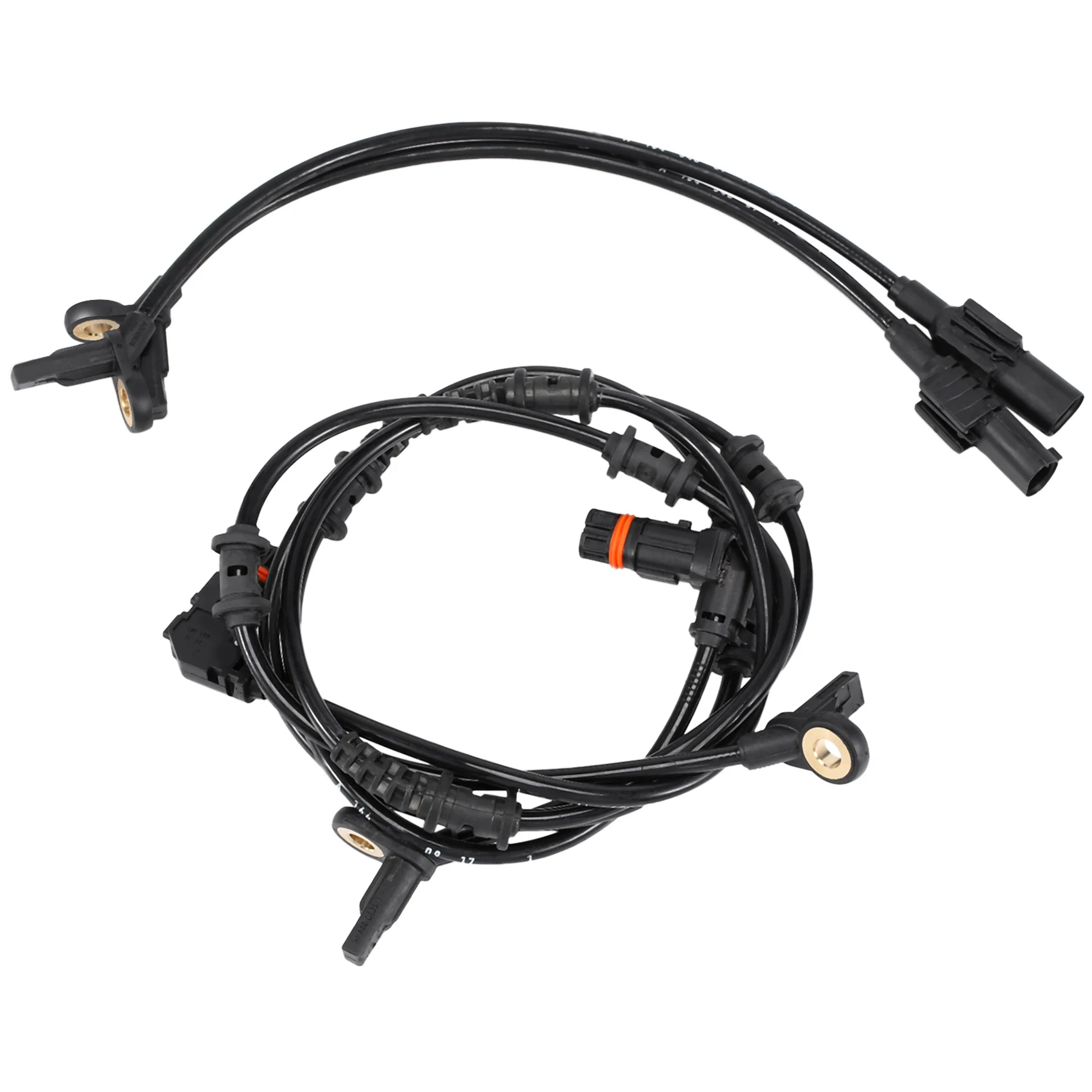 SET(4Pcs) Front Rear ABS Wheel Speed Sensor for W164 ML350 ML320 GL350 GL450 R350 1645400717+1645400917