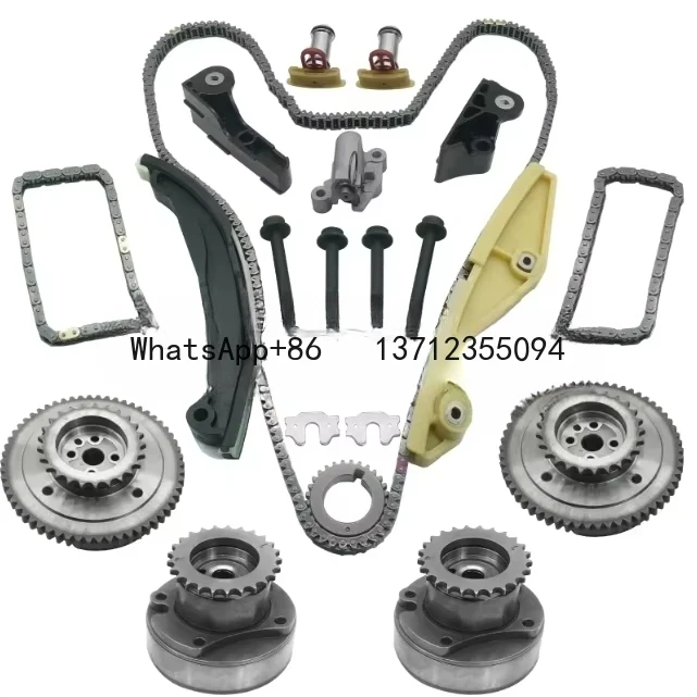 90738S Timing Chain Kit with VVT Cam Phaser for Ford Explorer F-150 EdgeTaurus Transit Mustang Flex Lincoln MKZ MKS 3.5L 3.7L