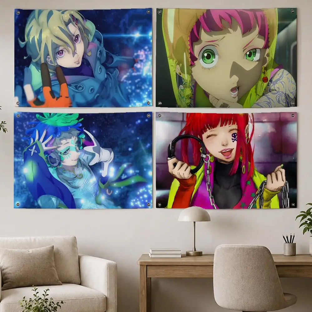 Smart Game Gnosia Flags Room Home Decor Wall‑Hanging Art Banner, Outdoor for Bedroom Party Background Decoration