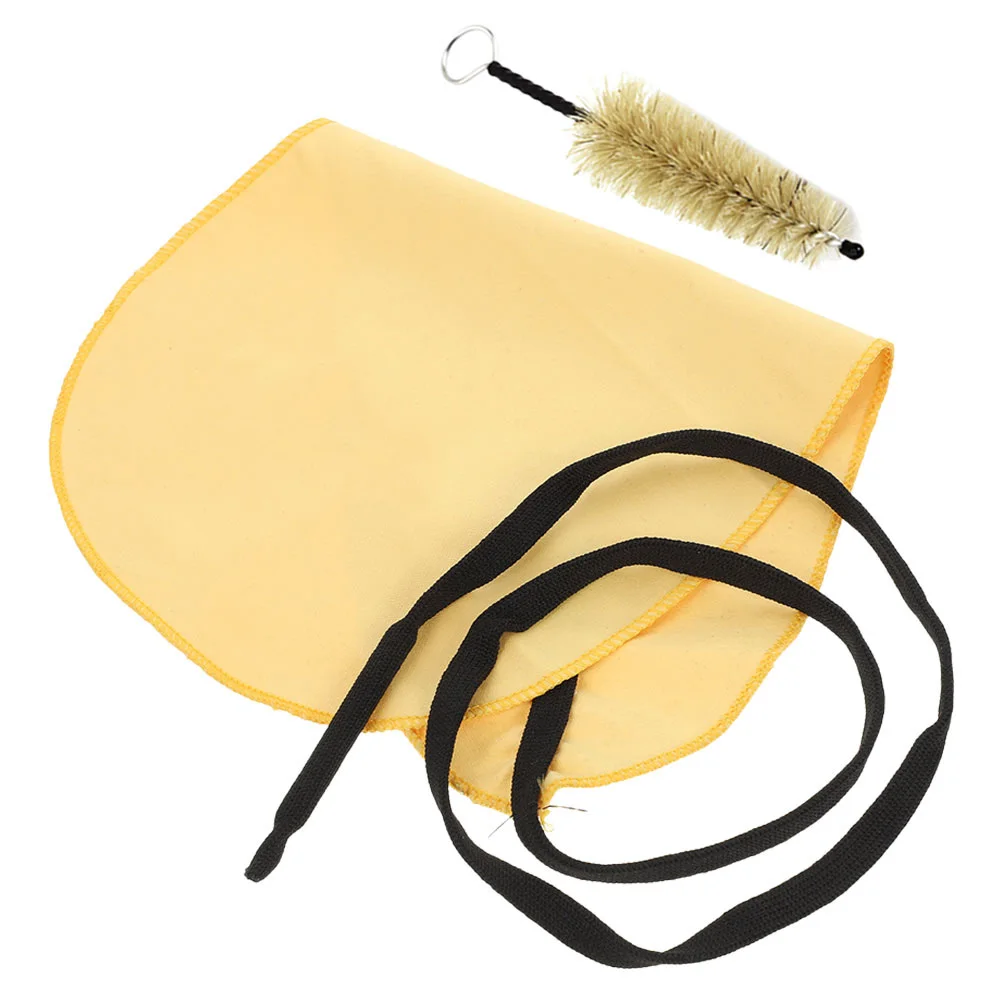 

1 set Cleaning for Flute Cleaning Care Cloth Saxophone Clarinet Flute Care Cloth Brush Tools Music Instruments Accessories