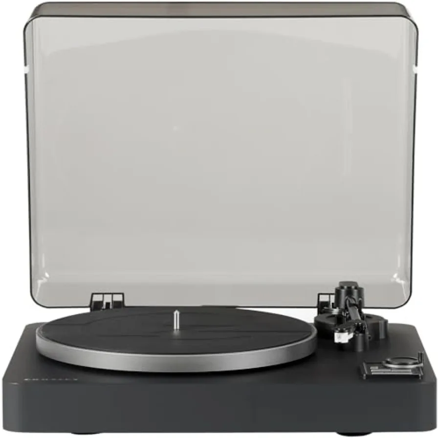 

C300A-BK Fully Automatic Belt-Drive Bluetooth Turntable Record Player Black