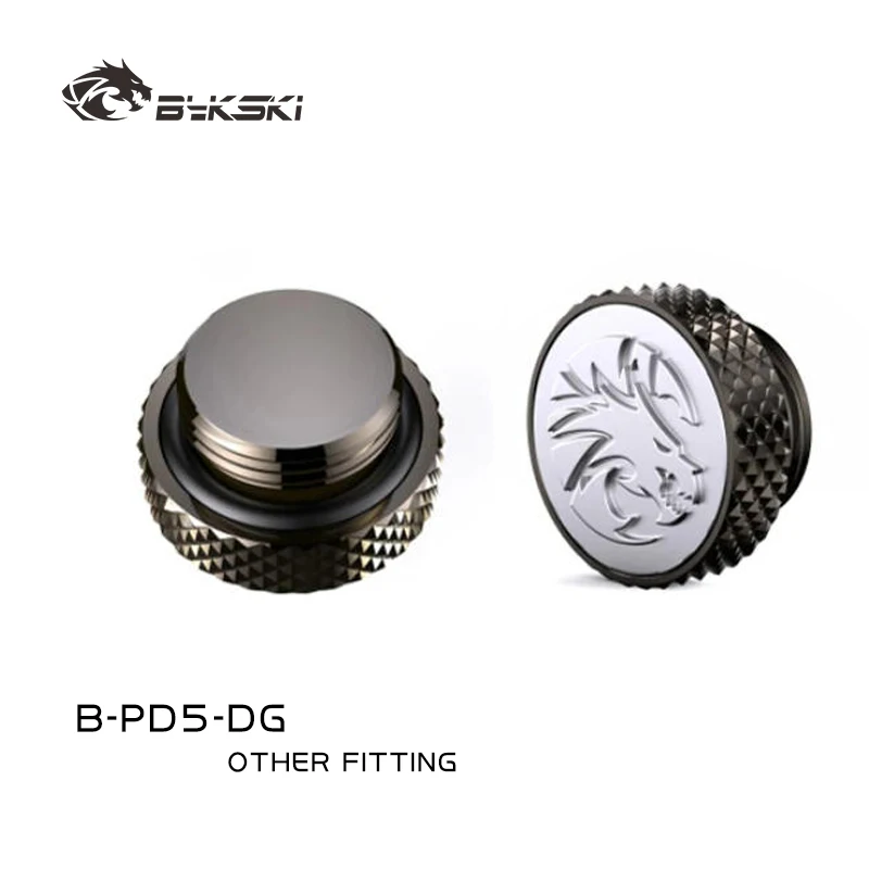 

BYKSKI B-PD5-DG Plug G1/4'' Thread Water Cooling System building Metal Sealing Lock Radiator End Plug PC Accessories Fitting