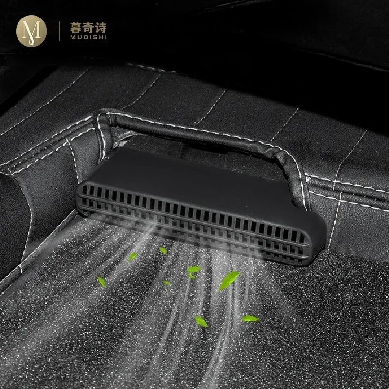 

For Haval Dargo 2021-2025 Car interior air conditioning protective cover dust-proof for the air outlet under the seat ABS refit