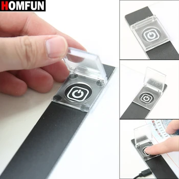 HOMFUN A3 A4 อุปกรณ์เสริมสวิทช์สําหรับของเล่นเด็กวาดแท็บเล็ต LED Copy BOARD เครื่องมือปุ่มสัมผัส Protector COVER