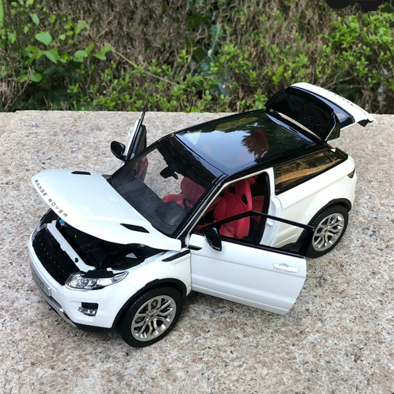 

1:18 Land Range Rover Evoque SUV Alloy Car Model Diecasts Metal Off-road Vehicles Car Model High Simulation Collection Kids Gift