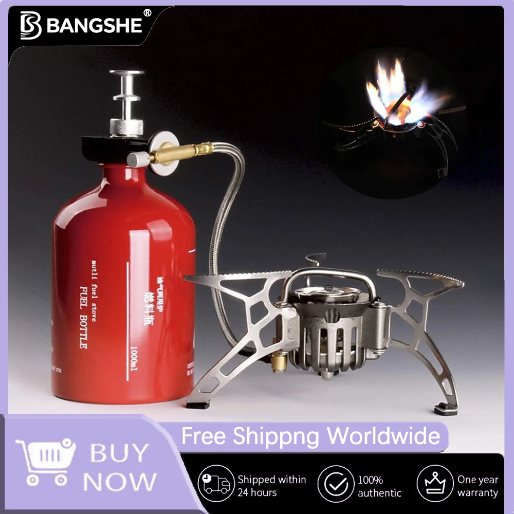 

Outdoor Portable Gas Burners -1000ml Big Capacity Stove for Camping and Hiking Adventures,Great for Outdoor Enthusiasts
