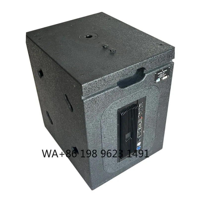 Subwoofer Aktif 18 Inci SPL Tinggi Sistem PA Profesional Speaker Bass Panggung Konser Audio Luar Ruangan
