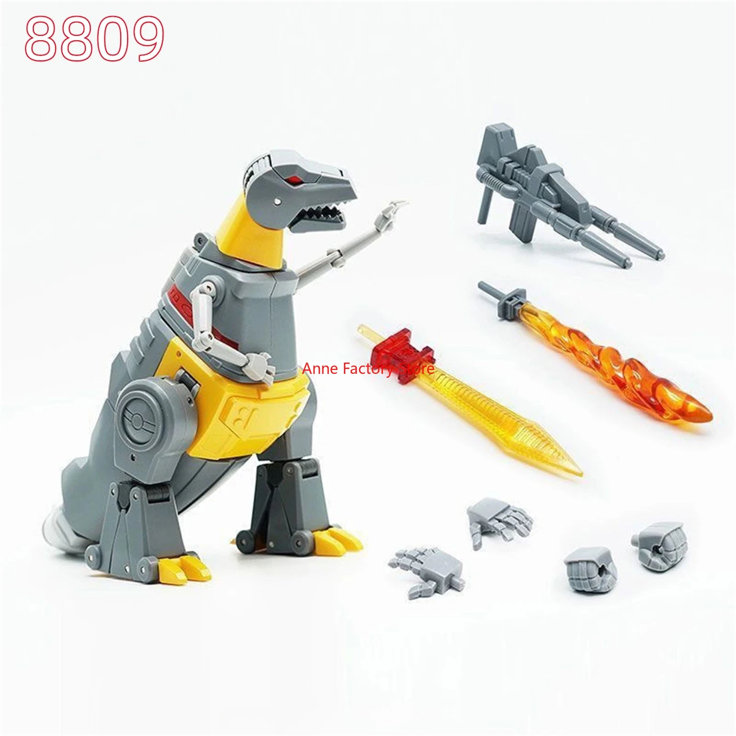 

В НАЛИЧИИ: Трансформируемая фигурка робота Jialehuang 8809 Grimlock