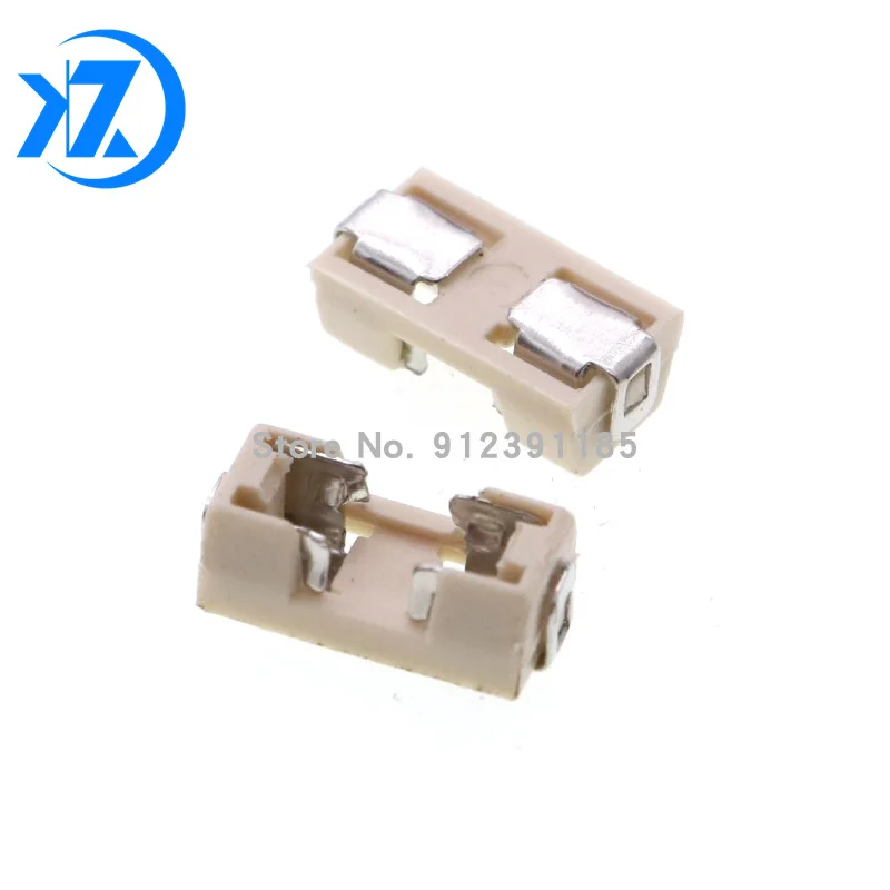 10PCS 1808 0451 SMD fuse holder Socket fuse box base transposon 6.1x2.69mm temperature Plastic Shell portafusibili