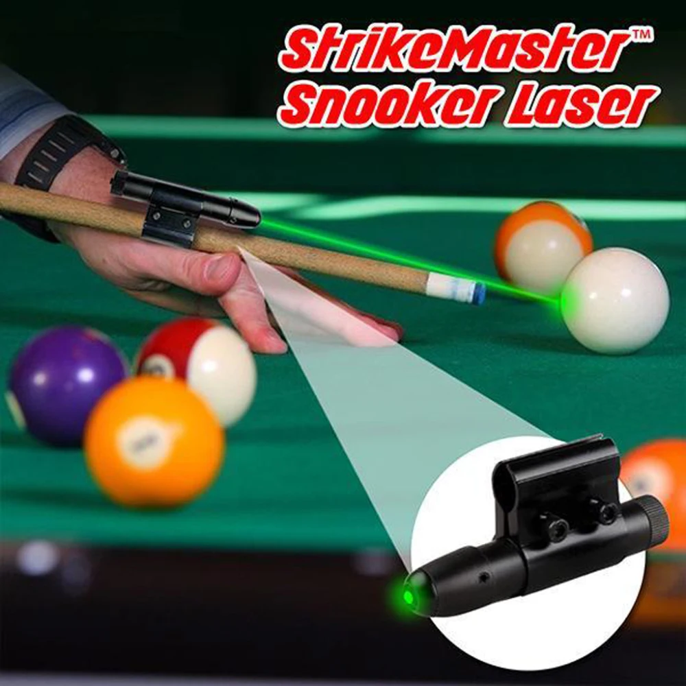 Snooker Laser Cue Sight Billiard Training Equipment Snooker Cues Laser Action Correction Exerciser Billar Accessory