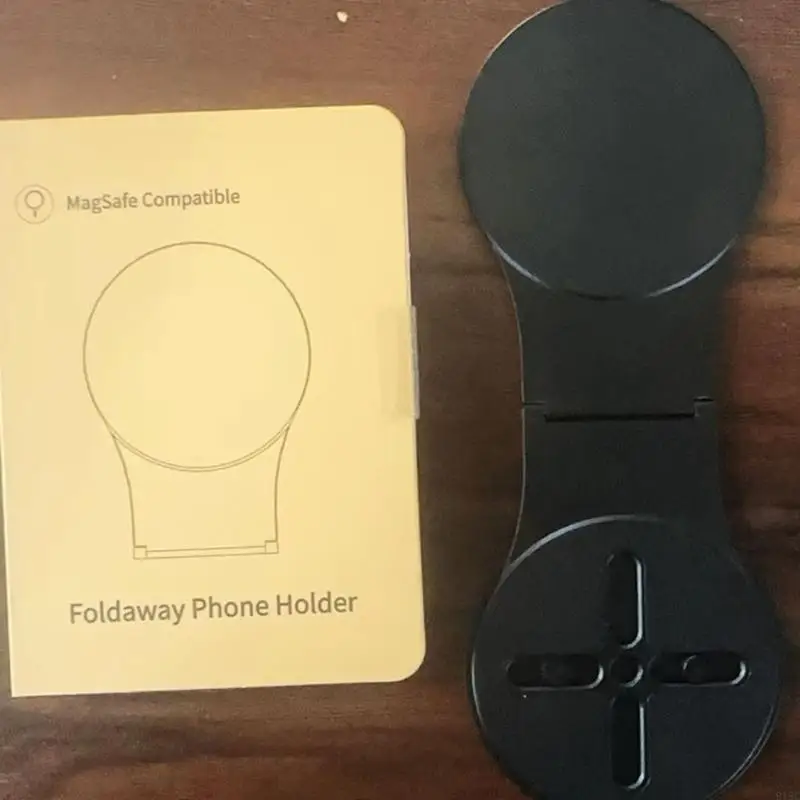 حامل الهاتف المغناطيسي مستقر ومضغوط للهاتف المعدني المحمول للهاتف لسهولة الوصول والتعددات المتعددة لجهاز الكمبيوتر المحمول