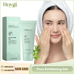 Face Exfoliating Gel Aloe Vera Exfoliating Scrub Blackhead Remover Moisturizing Nourishing Shrink Pores Exfoliating Peeling Gel