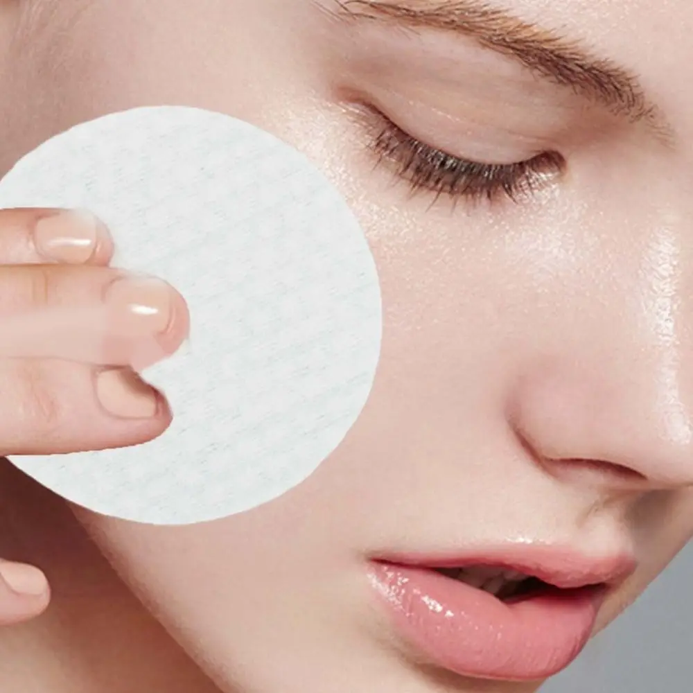 Lingettes de maquillage jetables en coton, 600 pièces, respectueuses de la peau, tampons dissolvant doux à texture de perles, tampons cosmétiques, outil de soins du visage