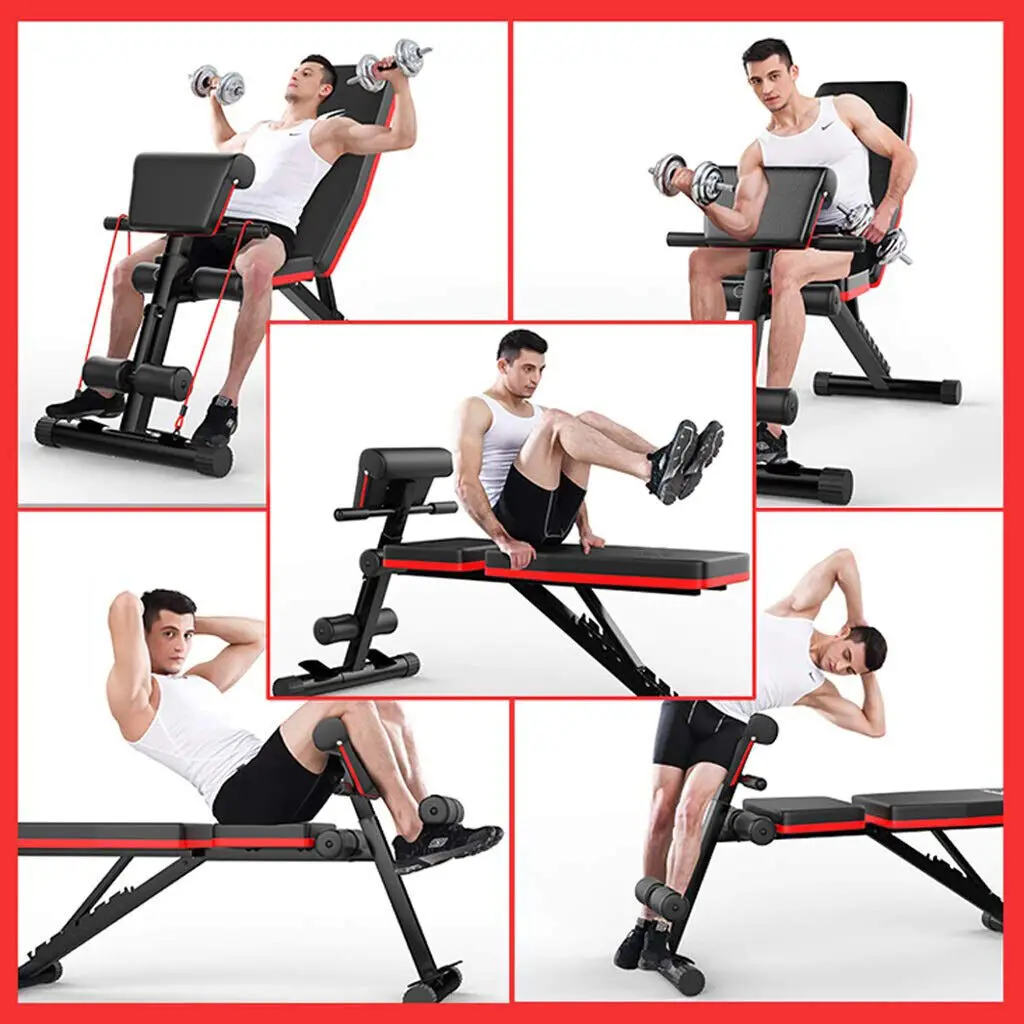 Home Multi-function Adjustable Bench Gym Equipment Weight Lifting Bench Exertec Weight Bench