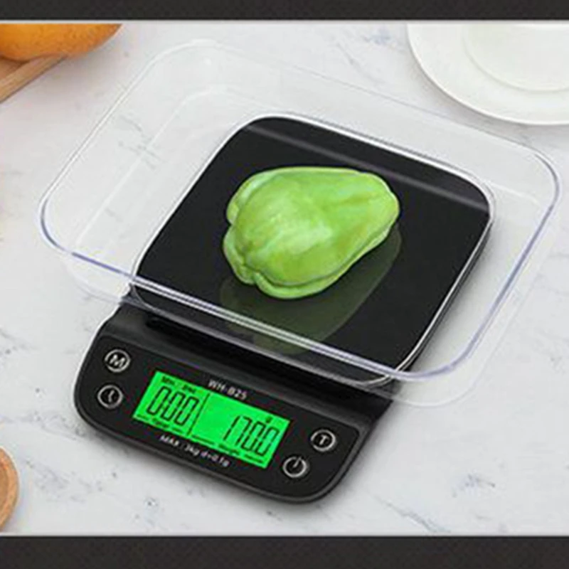 Precision Drip Coffee Scale With Timer Multifunction Kitchen Scale LCD Digital Food Scale For Baking