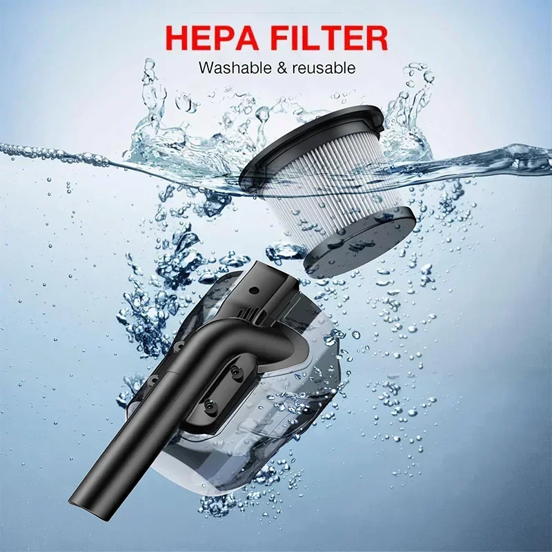 Brushless Handheld Vacuum Cleaner Cordless Home Floor/Carpet/Car/Pet Hair Clean for Milwaukee Battery