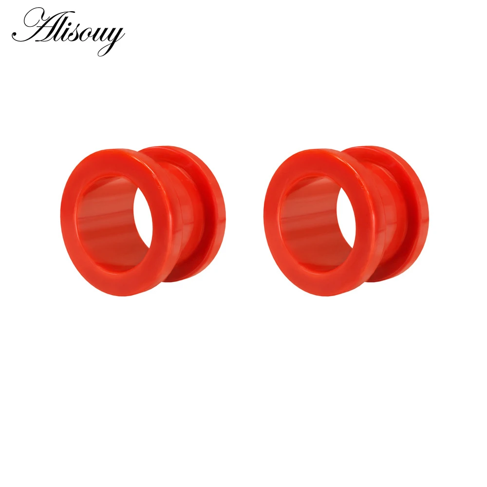 2Pcs/lot Fake Cheater Acrylic Ear Plugs And Tunnels Ear Expander Stretchers Kit Ear Tragus Piercing Set Body Jewelry 9 Sizes