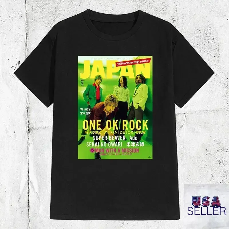 One Ok Rock Band Detox Tour Japan T-Shirt in voller Größe S 5Xl
